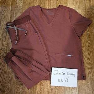 Figs Dark Cherry L/XL